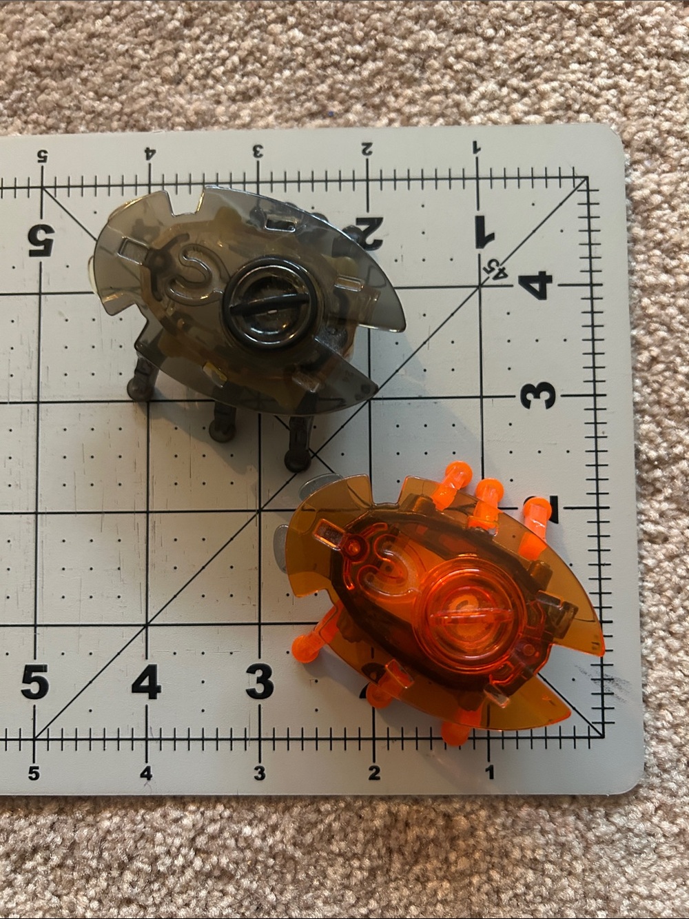 2013 McDonald’s HEXBUG Orange & Black Beetle Happy Meal Toys Lot